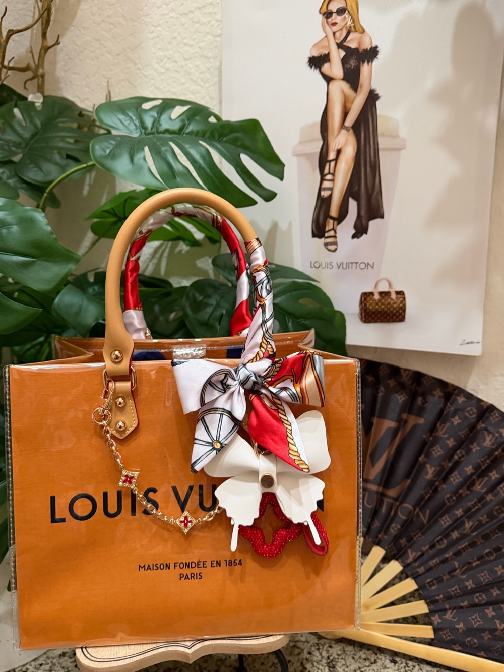 ♥️🤍♥️Louis Vuitton Gift Bag Tote♥️🤍♥️